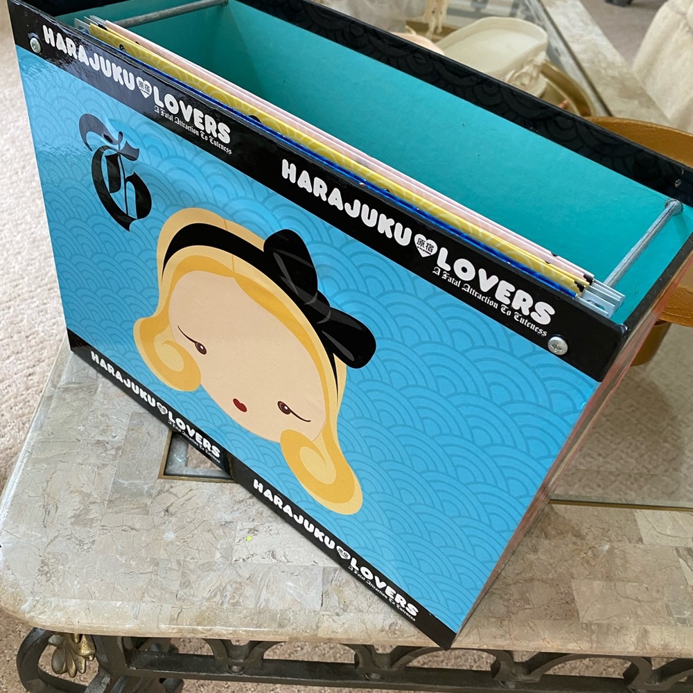 Vintage Harajuku Lovers file storage